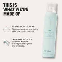 Detox Dry Shampoo in Grapefruit Mimosa Scent